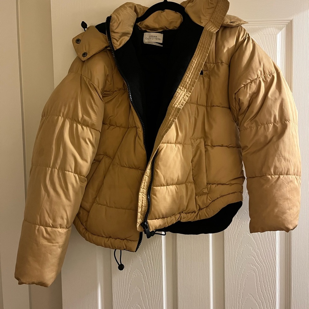 Urban Outfitters Tan women’s Puffer Jacket